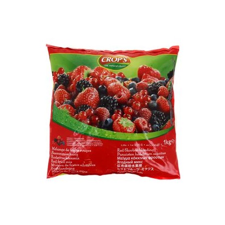 fruits rouges surgelé " CROPS " sachet 1 KG